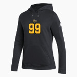 Worth Rams <span class="pdp-name-mascot">Worth Rams</span> adidas Women's Fleece Hoodie Front Thumbnail