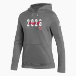 Seminary Cardinals <span class="pdp-name-mascot">Seminary Cardinals</span> adidas Women's Fleece Hoodie Front Thumbnail