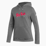 PLYMOUTH HIGH SCHOOL BIG REDS adidas Women's Fleece Hoodie Front Thumbnail