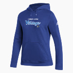 Winnebago Lutheran Vikings Online Store adidas Women's Fleece Hoodie Front Thumbnail