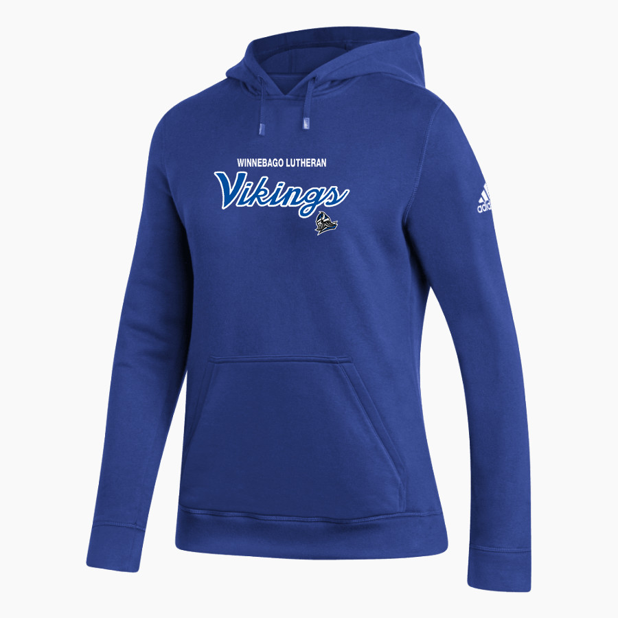 Winnebago Lutheran Vikings Online Store adidas Women's Fleece Hoodie