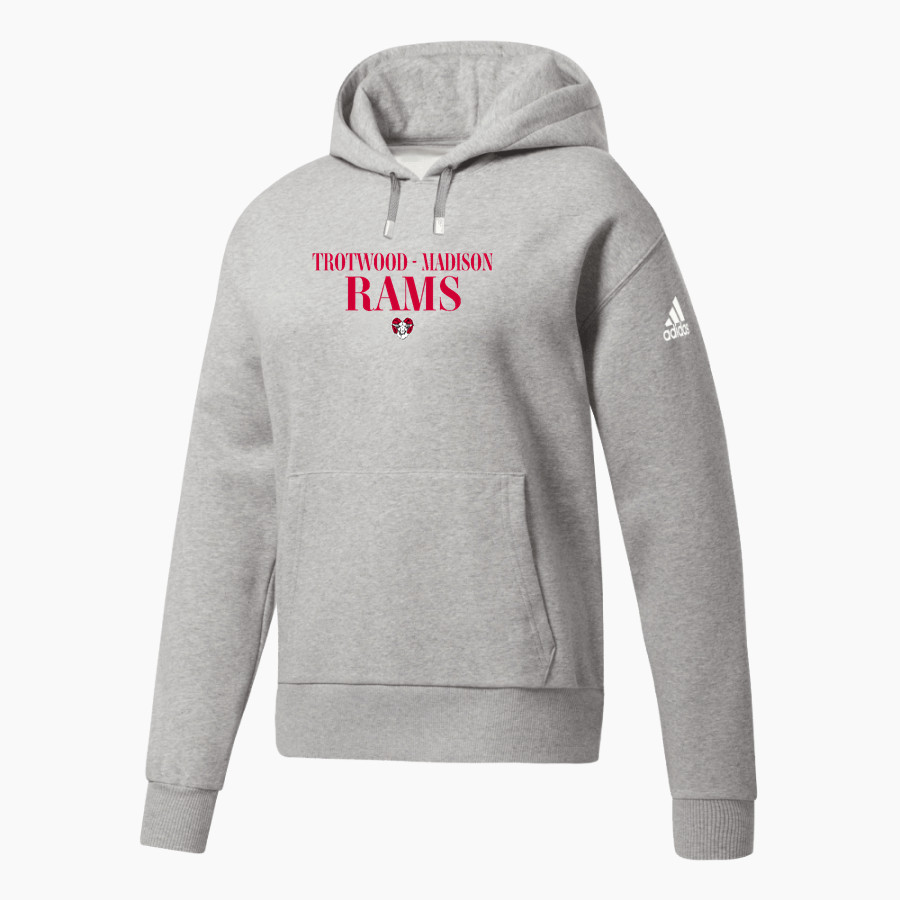 TROTWOOD-MADISON HIGH SCHOOL RAMS adidas Women's Fleece Hoodie