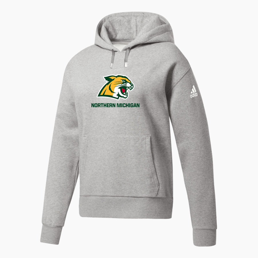 Northern Michigan Wildcats <span class="pdp-name-mascot">Northern Michigan Wildcats</span> adidas Women's Fleece Hoodie