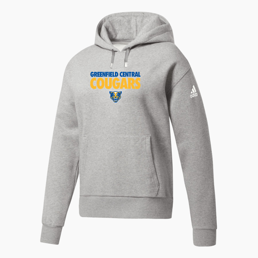 Greenfield Central Cougars Online Store <span class="pdp-name-mascot">Greenfield-Central Cougars</span> adidas Women's Fleece Hoodie