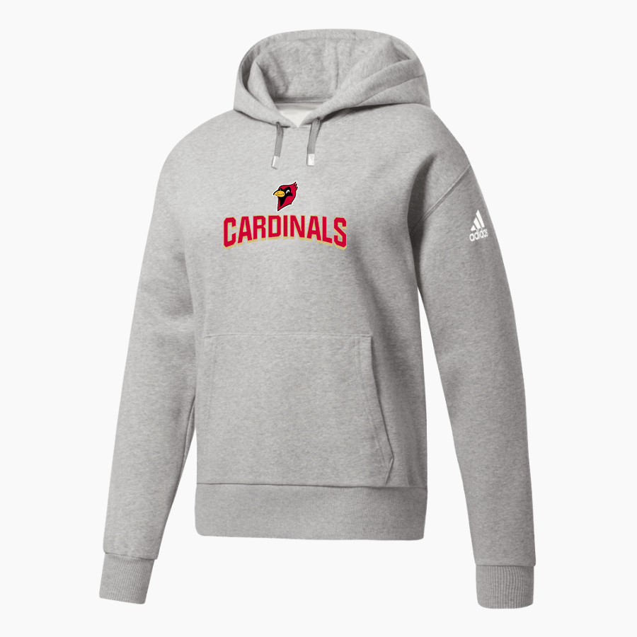 Otterbein University Cardinals adidas Women's Fleece Hoodie