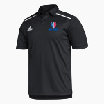 ZANESVILLE HIGH SCHOOL BLUE DEVILS adidas Men's Team Issue Polo Shirt Front Thumbnail