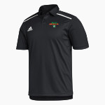 Communion of Saints School Sabres official sideline store adidas Men's Team Issue Polo Shirt Front Thumbnail