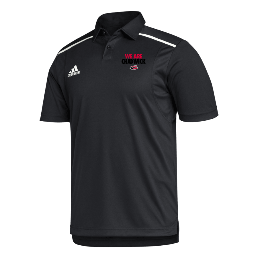 CHADWICK HIGH SCHOOL CARDINALS <span class="pdp-name-mascot">CHADWICK CARDINALS</span> adidas Men's Team Issue Polo Shirt