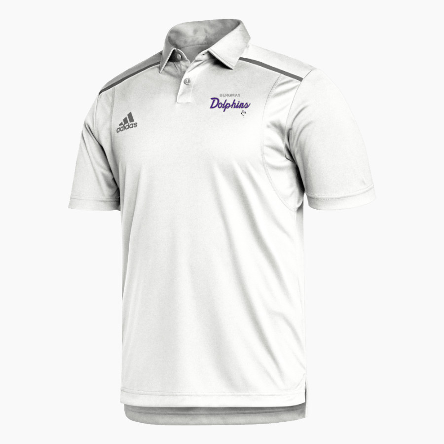 Bergman Dolphins adidas Men's Team Issue Polo Shirt