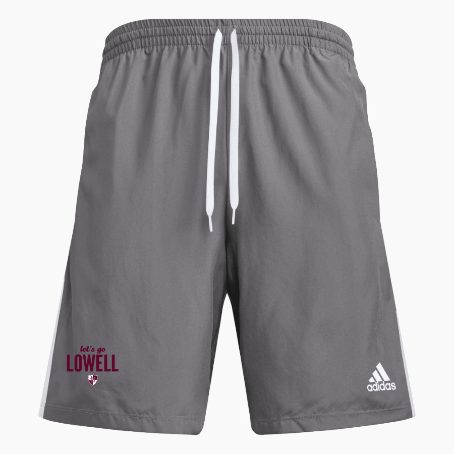 LOWELL HIGH SCHOOL RED RAIDERS <span class="pdp-name-mascot">LOWELL RED RAIDERS</span> adidas Men's Team Issue Shorts