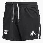 Montgomery Vikings adidas Women's Team Issue Knit Shorts Front Thumbnail