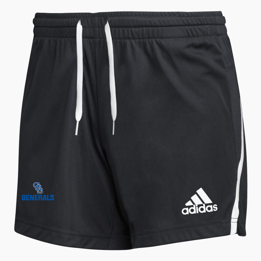GEORGIA CHRISTIAN SCHOOL GENERALS adidas Women's Team Issue Knit Shorts
