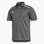 Delta College Pioneers adidas Men's Team Issue Polo Shirt Front Thumbnail