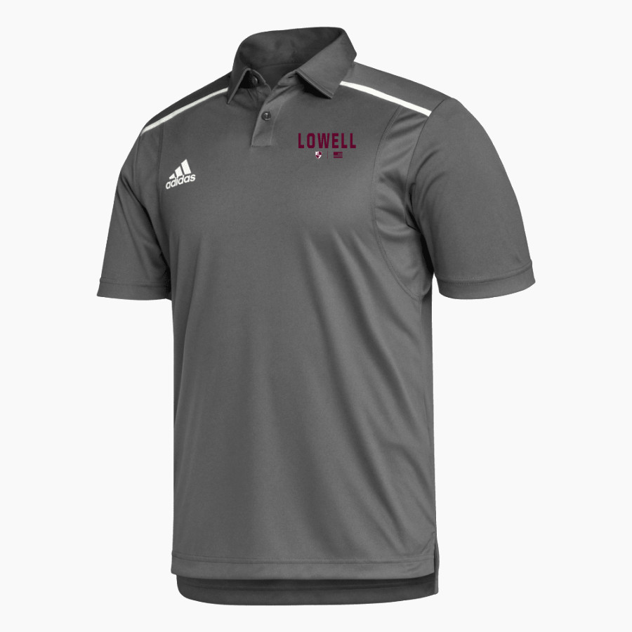 LOWELL HIGH SCHOOL RED RAIDERS <span class="pdp-name-mascot">LOWELL RED RAIDERS</span> adidas Men's Team Issue Polo Shirt