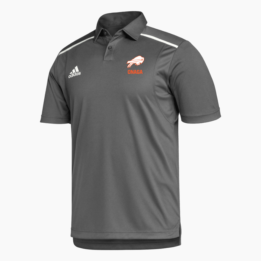 ONAGA HIGH SCHOOL BUFFALOES <span class="pdp-name-mascot">ONAGA BUFFALOES</span> adidas Men's Team Issue Polo Shirt