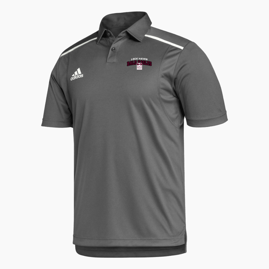 Lock Haven Bald Eagles <span class="pdp-name-mascot">Lock Haven University Bald Eagles</span> adidas Men's Team Issue Polo Shirt
