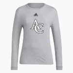 ANNVILLE-CLEONA HIGH SCHOOL DUTCHMEN <span class="pdp-name-mascot">ANNVILLE - CLEONA DUTCHMEN</span> adidas Women's Long-Sleeve Pre-Game Badge of Sport Tee Front Thumbnail