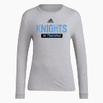 Northstar Christian Knights <span class="pdp-name-mascot">Northstar Christian Academy Knights</span> adidas Women's Long-Sleeve Pre-Game Badge of Sport Tee Front Thumbnail