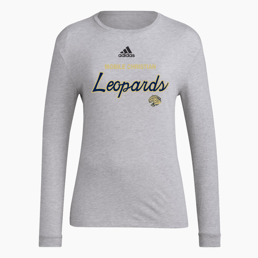 Mobile Christian Leopards Online Store adidas Women's Long-Sleeve Pre-Game Badge of Sport Tee