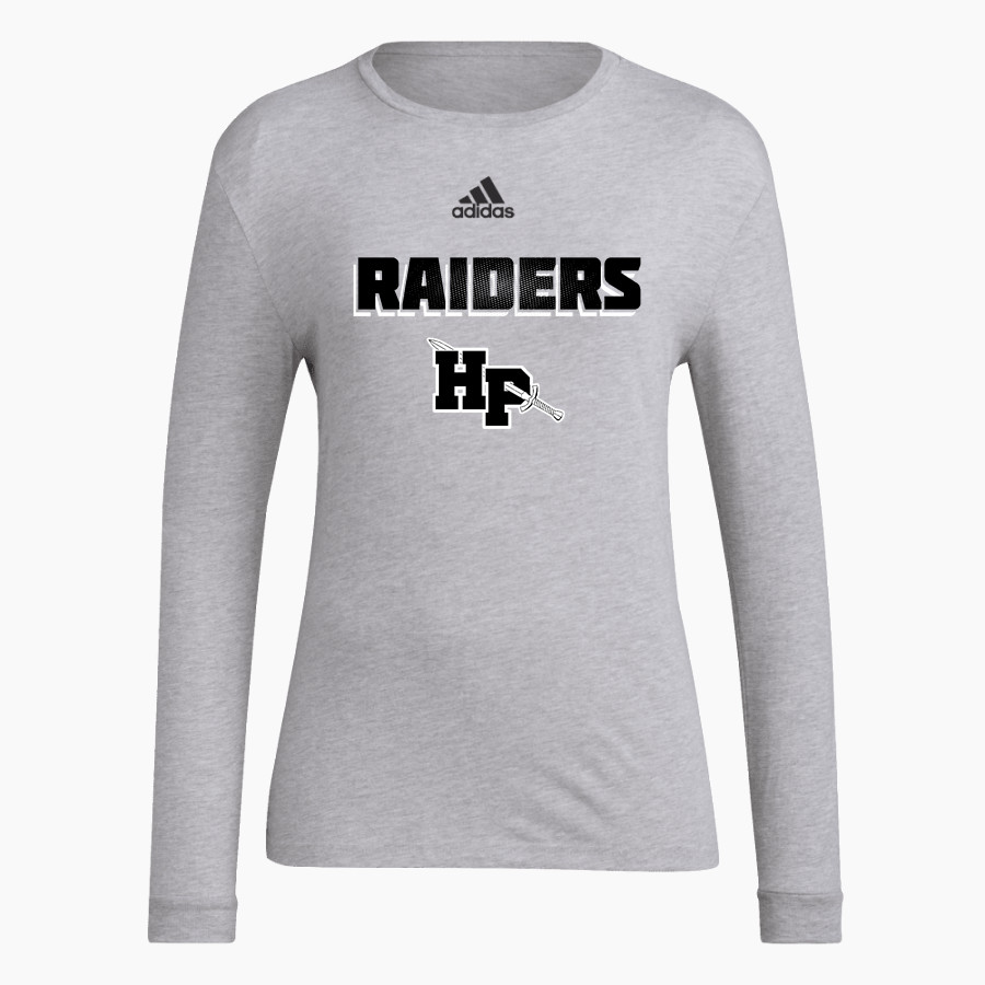 Hannah-Pamplico Raiders Raiders adidas Women's Long-Sleeve Pre-Game Badge of Sport Tee