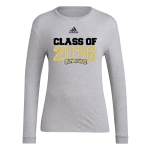 Yakima Sunkings Sunkings <span class="pdp-name-mascot">Yakima Sunkings</span> adidas Women's Long-Sleeve Pre-Game Badge of Sport Tee Front Thumbnail
