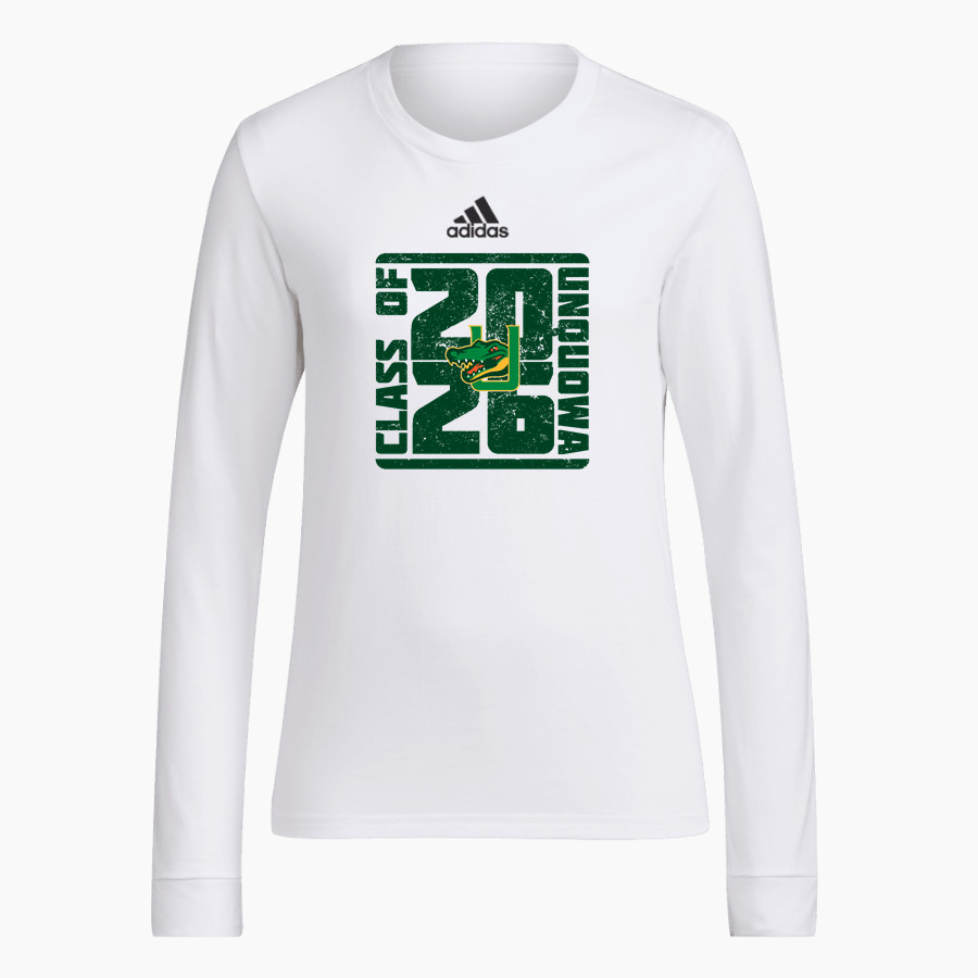 Unquowa Gators adidas Women's Long-Sleeve Pre-Game Badge of Sport Tee