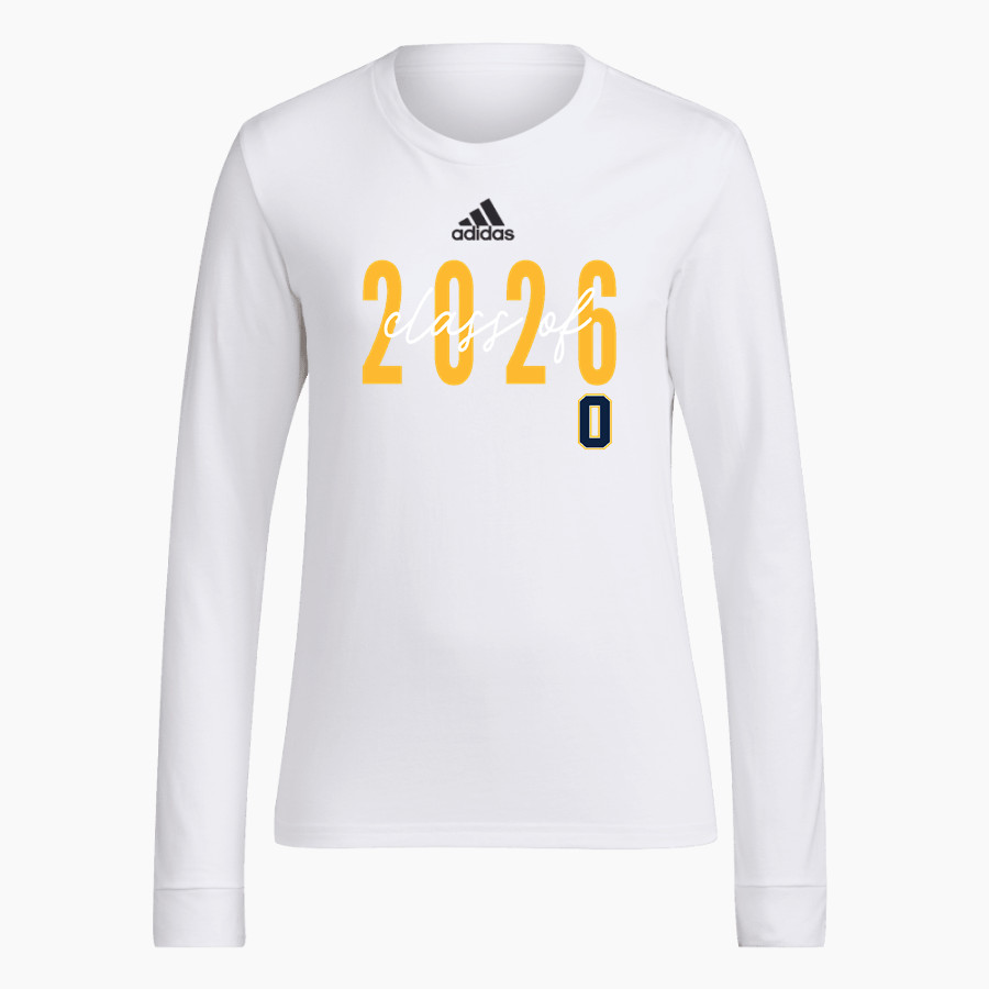 Oxford Wildcats <span class="pdp-name-mascot">Oxford Wildcats</span> adidas Women's Long-Sleeve Pre-Game Badge of Sport Tee
