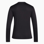 Crow Tigers adidas Women's Long-Sleeve Pre-Game Badge of Sport Tee Back Thumbnail