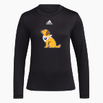 Saint James' Saint James' adidas Women's Long-Sleeve Pre-Game Badge of Sport Tee Front Thumbnail