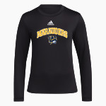Waipahu Marauders <span class="pdp-name-mascot">Waipahu Marauders</span> adidas Women's Long-Sleeve Pre-Game Badge of Sport Tee Front Thumbnail