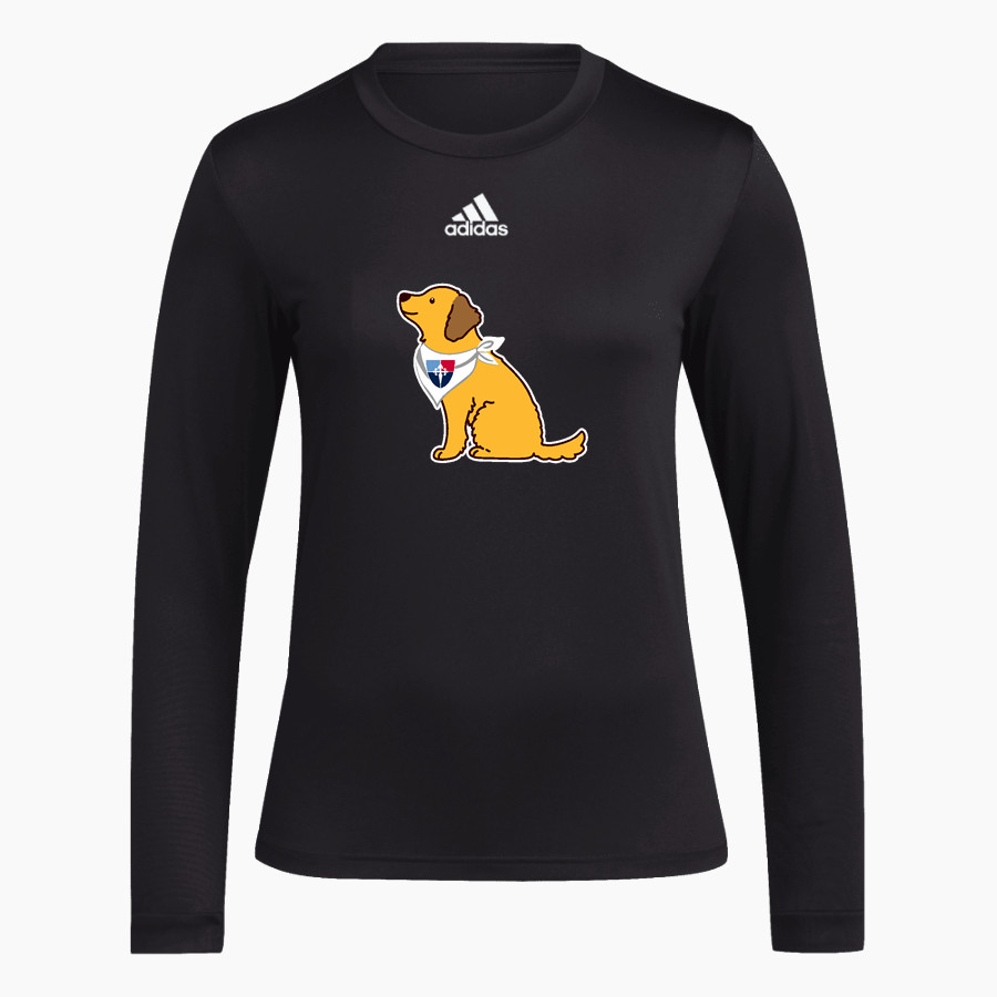 Saint James' Saint James' adidas Women's Long-Sleeve Pre-Game Badge of Sport Tee