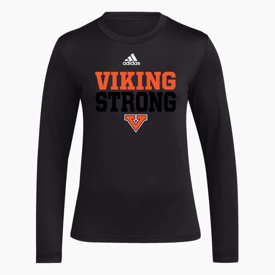 Frost Vikings <span class="pdp-name-mascot">Frost Vikings</span> adidas Women's Long-Sleeve Pre-Game Badge of Sport Tee