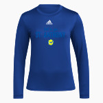 St. Anthony School <span class="pdp-name-mascot">St. Anthony School</span> adidas Women's Long-Sleeve Pre-Game Badge of Sport Tee Front Thumbnail