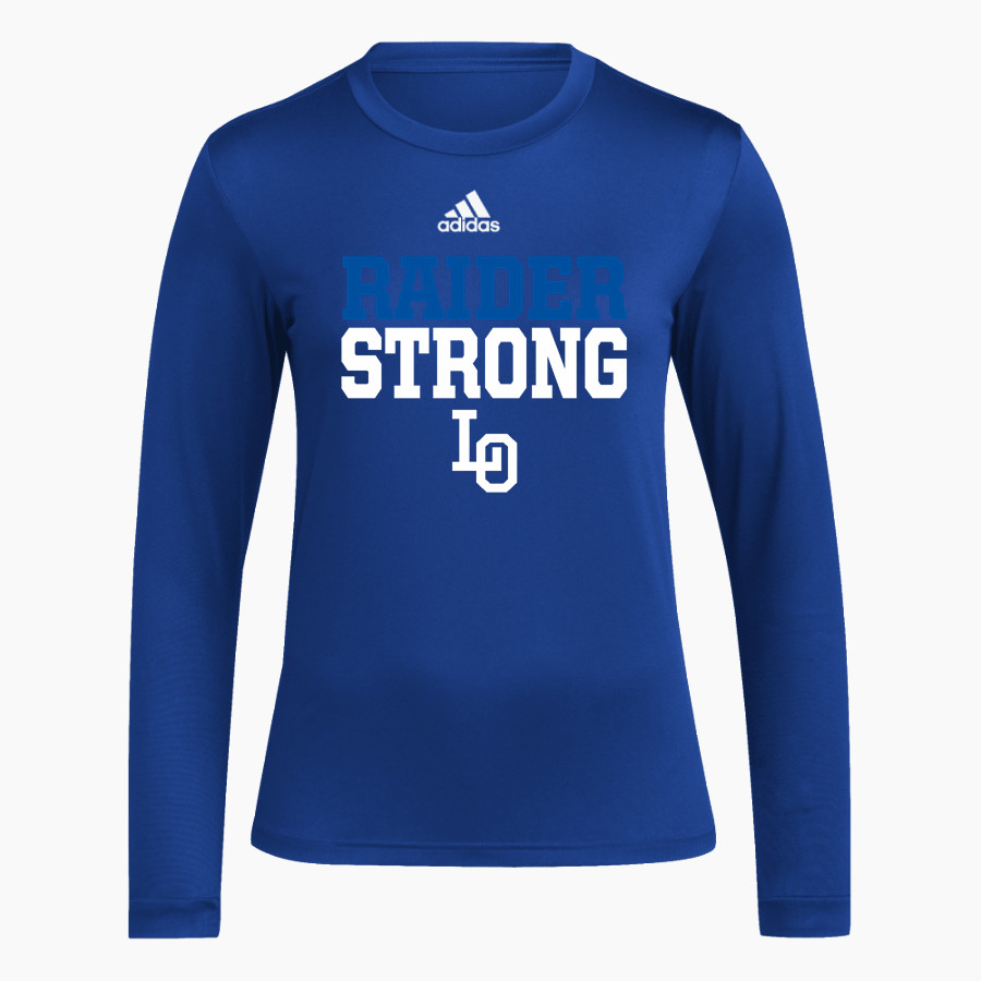Lomega Raiders <span class="pdp-name-mascot">Lomega Raiders</span> adidas Women's Long-Sleeve Pre-Game Badge of Sport Tee