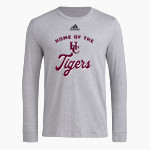 HARDIN COUNTY HIGH SCHOOL TIGERS <span class="pdp-name-mascot">HARDIN COUNTY TIGERS</span> adidas Men's Long-Sleeve Pre-Game Badge of Sport Tee Front Thumbnail