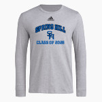 Spring Hill Panthers <span class="pdp-name-mascot">Spring Hill Panthers</span> adidas Men's Long-Sleeve Pre-Game Badge of Sport Tee Front Thumbnail