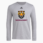 TAKOMA ACADEMY Tigers Online Store adidas Men's Long-Sleeve Pre-Game Badge of Sport Tee Front Thumbnail