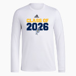 Paul Duke STEM Trailblazers <span class="pdp-name-mascot">Paul Duke High School Trailblazers</span> adidas Men's Long-Sleeve Pre-Game Badge of Sport Tee Front Thumbnail
