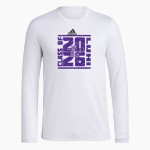 LUHI Lions <span class="pdp-name-mascot">Lutheran Lions</span> adidas Men's Long-Sleeve Pre-Game Badge of Sport Tee Front Thumbnail