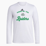 REYNOLDS HIGH SCHOOL RAIDERS <span class="pdp-name-mascot">REYNOLDS RAIDERS</span> adidas Men's Long-Sleeve Pre-Game Badge of Sport Tee Front Thumbnail