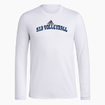 513 Volleyball 513 Volleyball <span class="pdp-name-mascot">513 Volleyball</span> adidas Men's Long-Sleeve Pre-Game Badge of Sport Tee Front Thumbnail