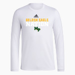 Madison-Plains Golden Eagles <span class="pdp-name-mascot">MADISON-PLAINS EAGLES</span> adidas Men's Long-Sleeve Pre-Game Badge of Sport Tee Front Thumbnail