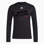 FORRESTON HIGH SCHOOL CARDINALS <span class="pdp-name-mascot">FORRESTON CARDINALS</span> adidas Men's Long-Sleeve Pre-Game Badge of Sport Tee Front Thumbnail