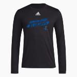 Johnson Creek BlueJays <span class="pdp-name-mascot">Johnson Creek Blue Jays</span> adidas Men's Long-Sleeve Pre-Game Badge of Sport Tee Front Thumbnail