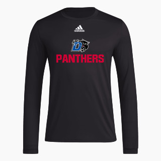 adidas Men's Long-Sleeve Pre-Game Badge of Sport Tee