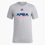 AFCA adidas Men's Short-Sleeve Pre-Game Badge of Sport Tee Front Thumbnail