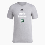 APIS Hawks adidas Men's Short-Sleeve Pre-Game Badge of Sport Tee Front Thumbnail