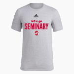 Seminary Cardinals <span class="pdp-name-mascot">Seminary Cardinals</span> adidas Men's Short-Sleeve Pre-Game Badge of Sport Tee Front Thumbnail
