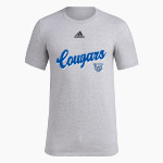 CAM HIGH SCHOOL COUGARS <span class="pdp-name-mascot">CAM COUGARS</span> adidas Men's Short-Sleeve Pre-Game Badge of Sport Tee Front Thumbnail