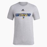 Leadership Prep Lions <span class="pdp-name-mascot">Leadership Prep School Lions</span> adidas Men's Pre-Game Badge of Sport Short Sleeve Tee Front Thumbnail